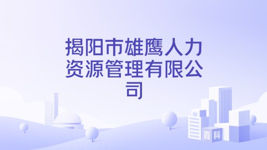 揭阳市雄鹰人力资源管理有限公司