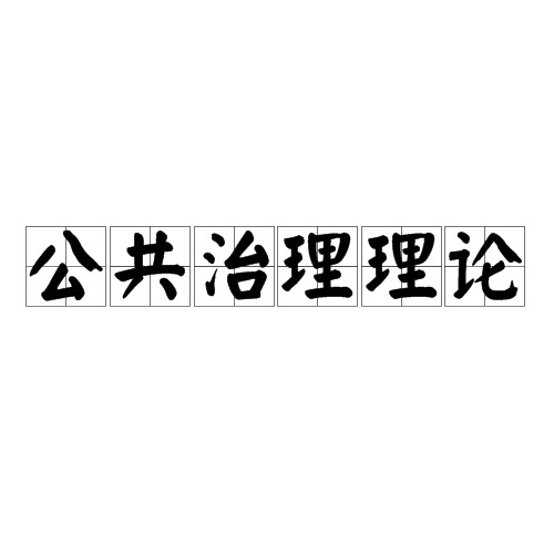 公共治理理论