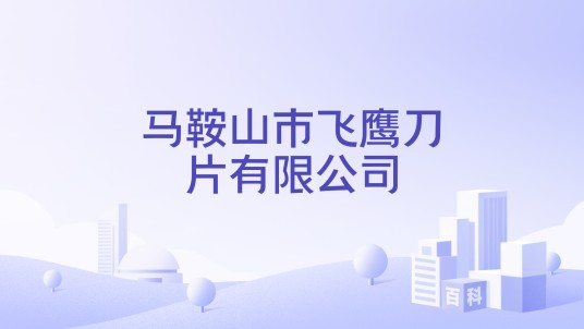 马鞍山市飞鹰刀片有限公司