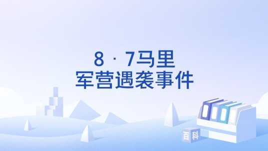 8·7马里军营遇袭事件