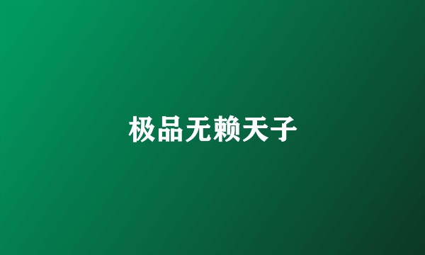 极品无赖天子