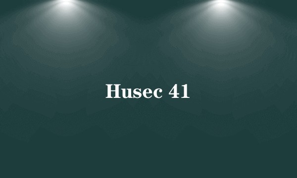 Husec 41
