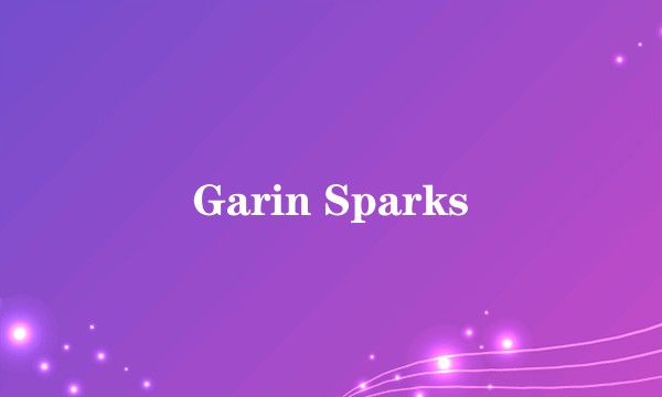 Garin Sparks