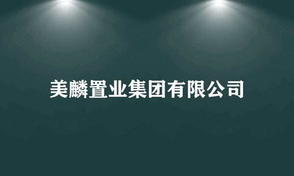 美麟置业集团有限公司