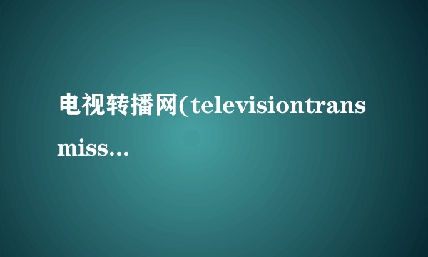 电视转播网(televisiontransmissionnetwork)