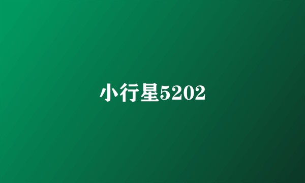 小行星5202
