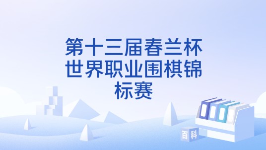 第十三届春兰杯世界职业围棋锦标赛