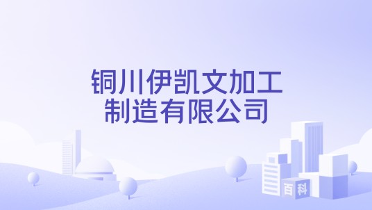 铜川伊凯文加工制造有限公司