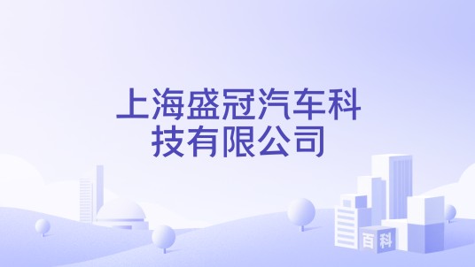 上海盛冠汽车科技有限公司