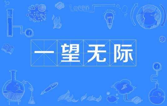 一望无际（网络流行词）