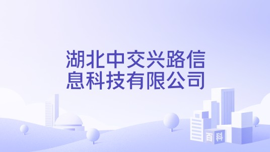 湖北中交兴路信息科技有限公司