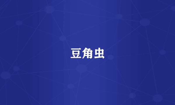 豆角虫