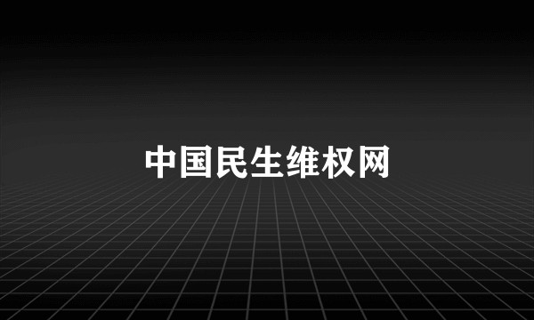 中国民生维权网