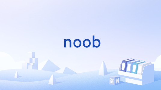 noob（网络用语）