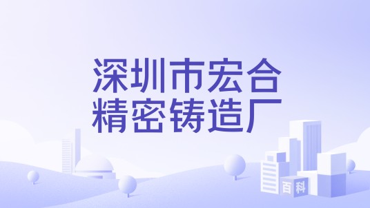 深圳市宏合精密铸造厂