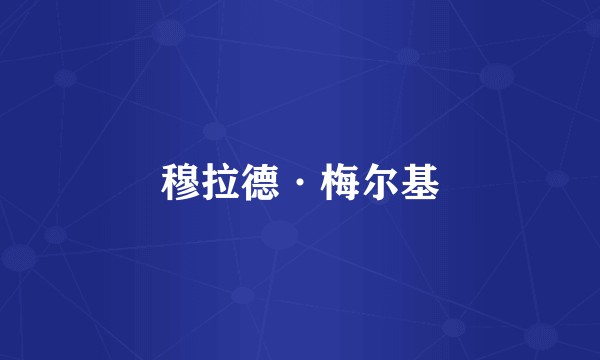 穆拉德·梅尔基