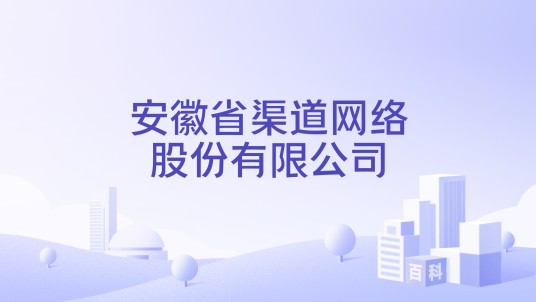 安徽省渠道网络股份有限公司