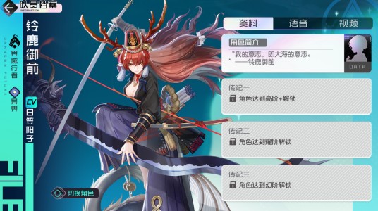 铃鹿御前(游戏《黑潮之上》中的角色)