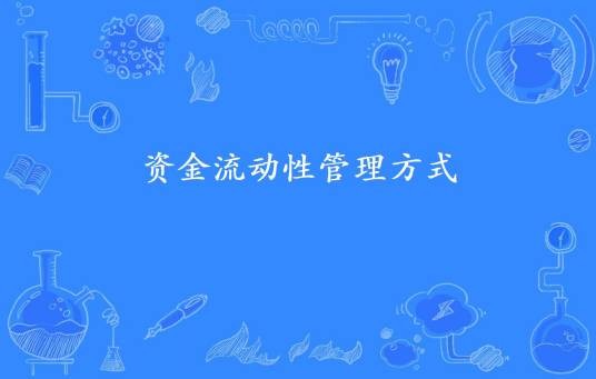 资金流动性管理方式
