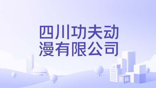 四川功夫动漫有限公司