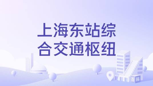 上海东站综合交通枢纽