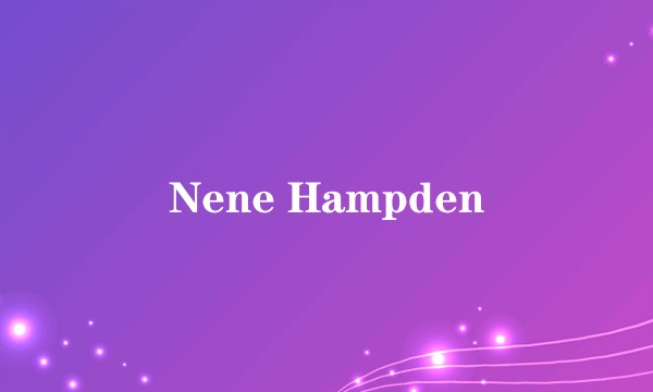 Nene Hampden