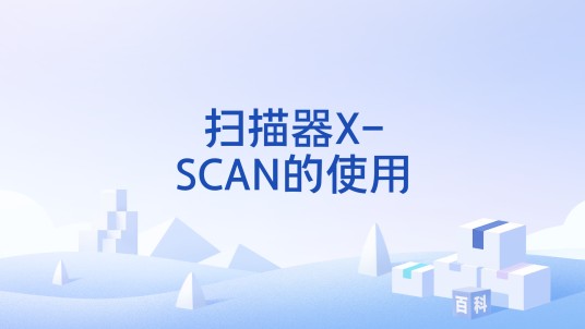 扫描器X-SCAN的使用