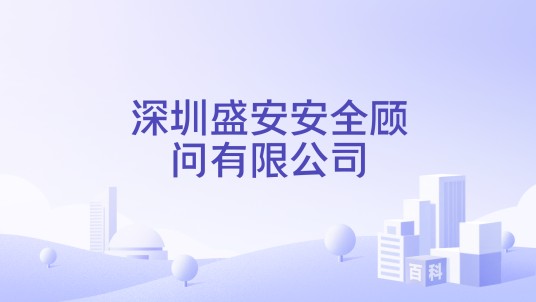 深圳盛安安全顾问有限公司