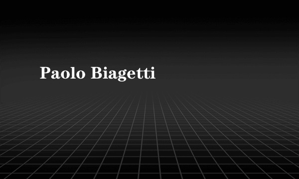 Paolo Biagetti