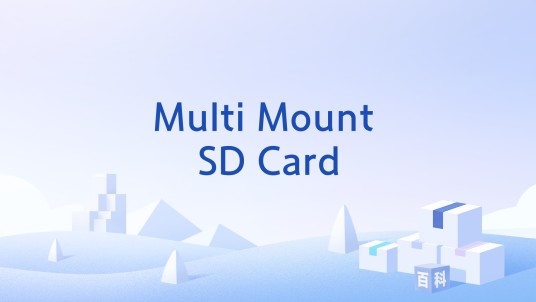 Multi Mount SD Card