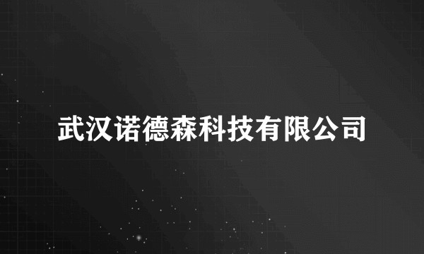 武汉诺德森科技有限公司