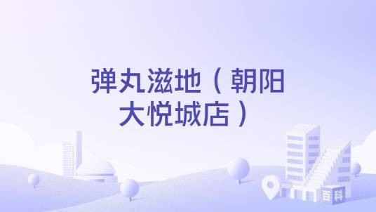弹丸滋地（朝阳大悦城店）