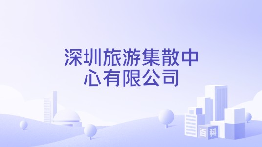 深圳旅游集散中心有限公司