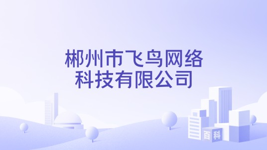 郴州市飞鸟网络科技有限公司
