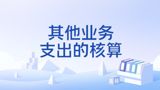 其他业务支出的核算