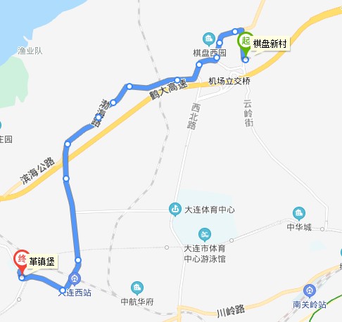 大连公交1122路