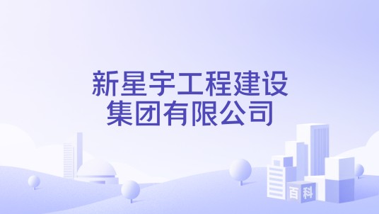新星宇工程建设集团有限公司