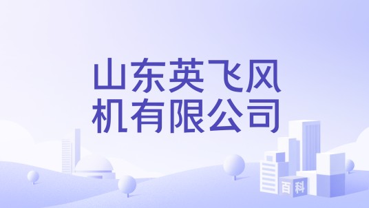 山东英飞风机有限公司