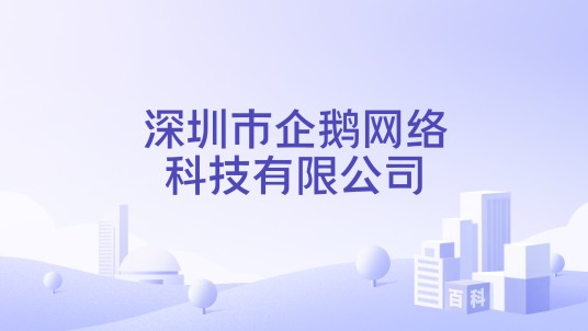 深圳市企鹅网络科技有限公司
