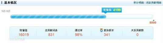 经验值（游戏经验值）