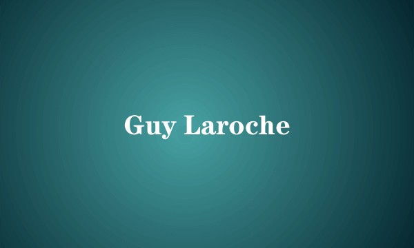 Guy Laroche