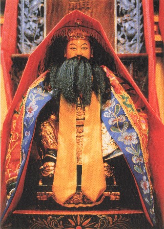 城隍（道教中守护城池之神）