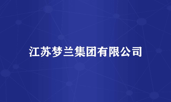 江苏梦兰集团有限公司