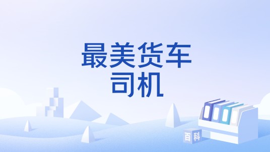 最美货车司机