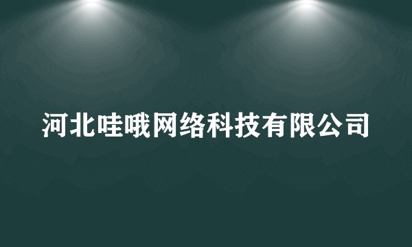 河北哇哦网络科技有限公司