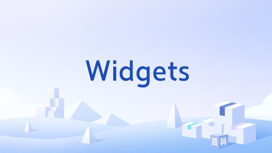 Widgets