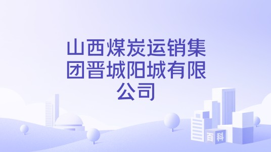 山西煤炭运销集团晋城阳城有限公司