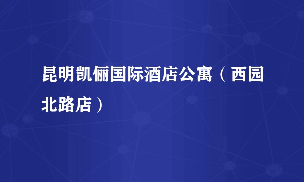 昆明凯俪国际酒店公寓（西园北路店）