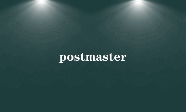 postmaster