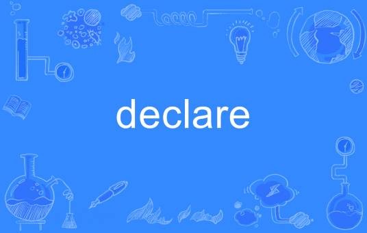 declare